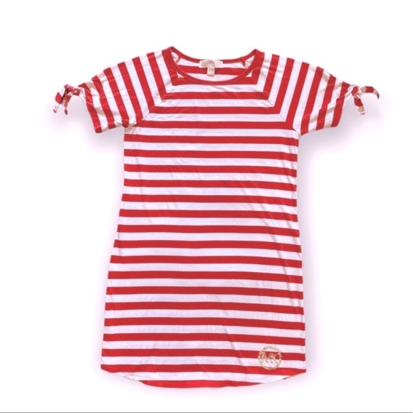 MICHAEL Michael Kors Dresses & Skirts - MICHAEL Michael Kors Red & White Striped Mini Dress